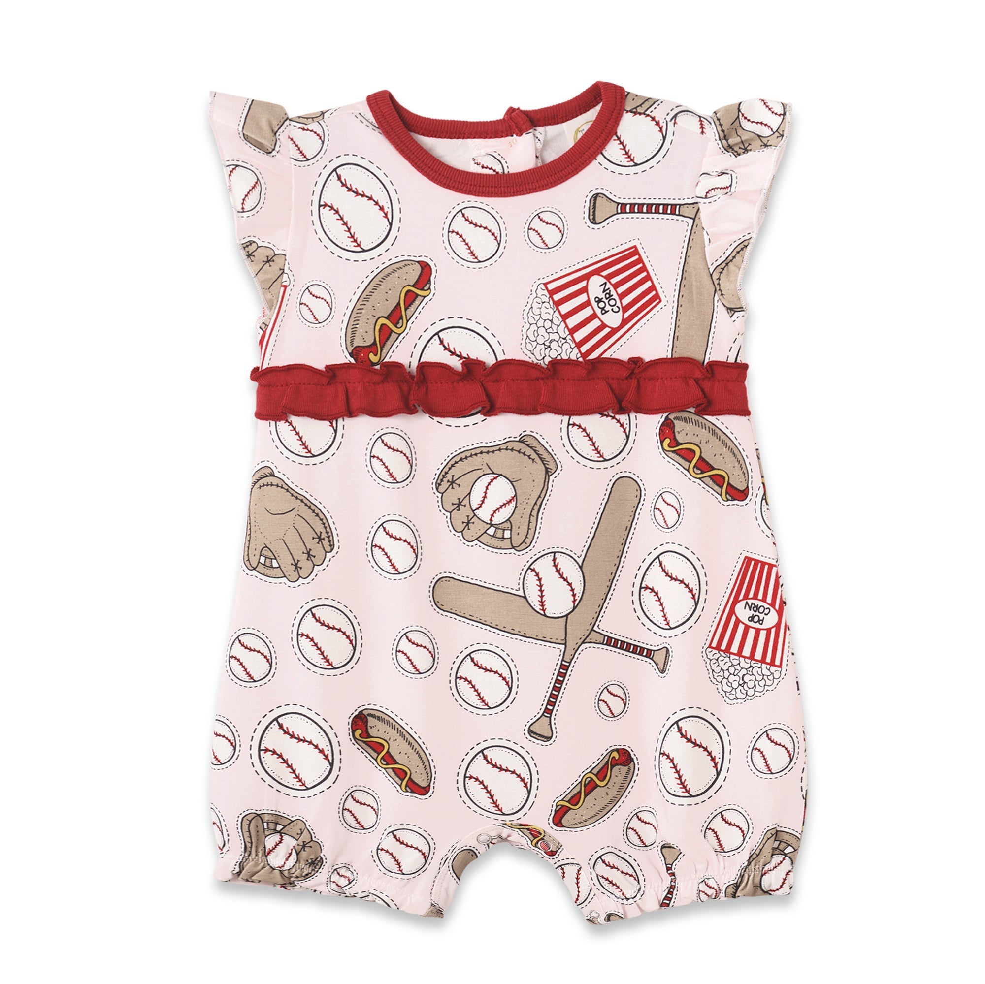 Baseball Bubble Romper Tesa Babe