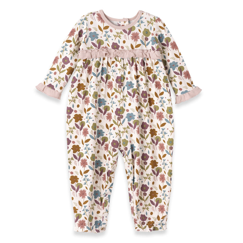 Tesa Babe Baby Girl Clothes Romper / 3-6M Blossoms Bamboo Bubble Romper