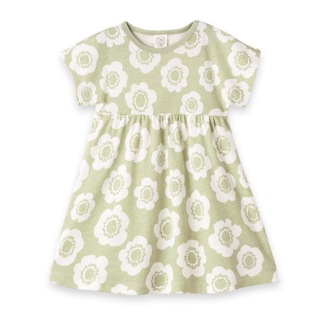 Tesa Babe Baby Girl Clothes Dress / 3-6M Flower Fields Dress