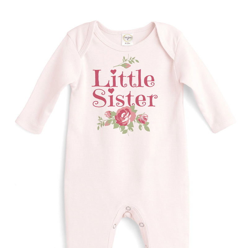 Tesa Babe Baby Girl Clothes Pink Little Sister Romper