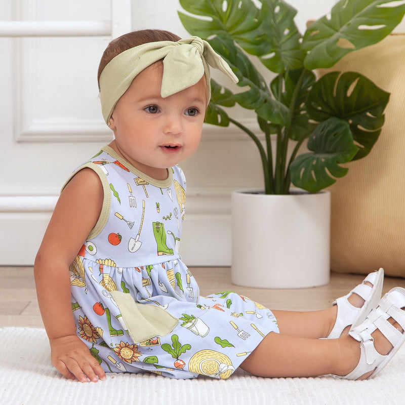 Tesa Babe Baby Girl Clothes Urban Gardener Dress