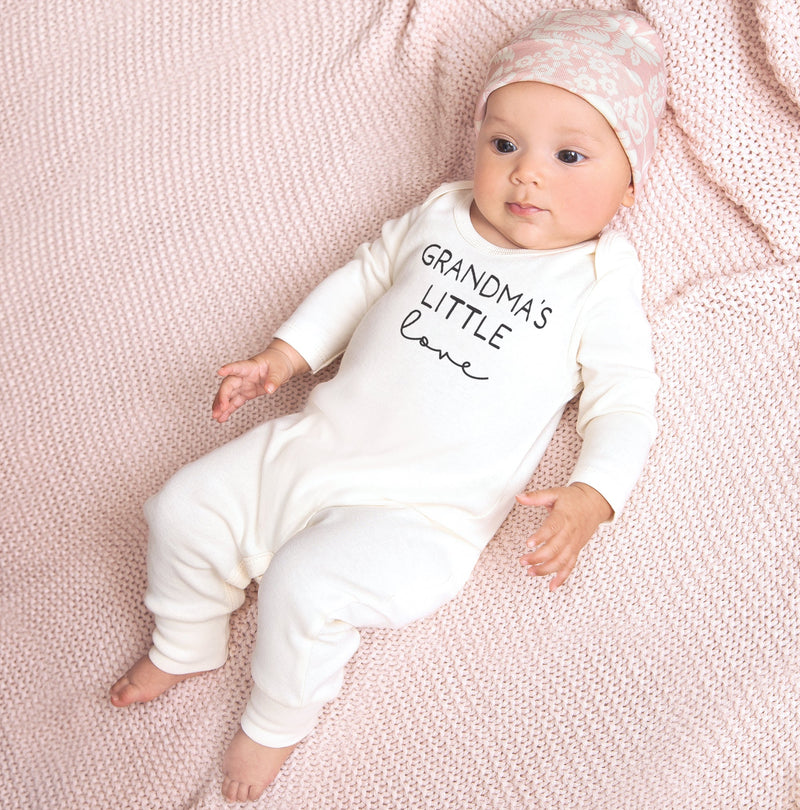 Tesa Babe Baby Unisex Clothes Grandma's Little Love Romper