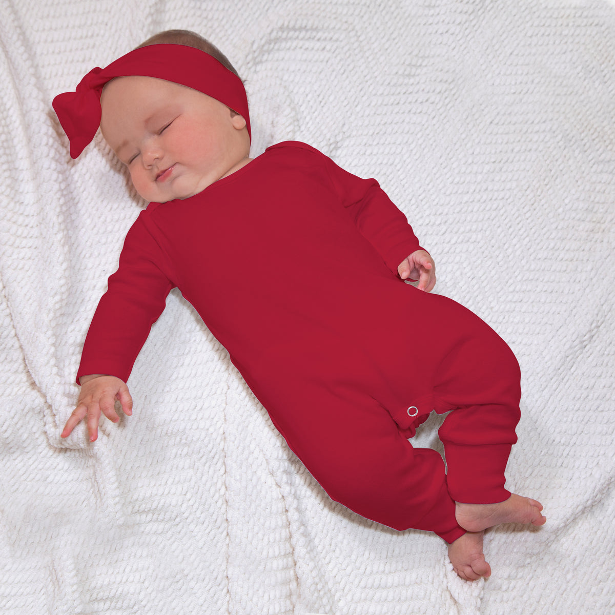 Tesa Babe Baby Unisex Clothes Newborn Red Cotton Romper