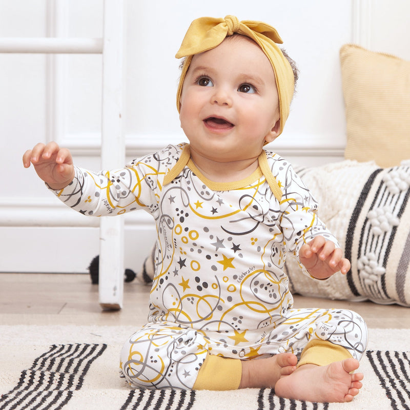 Tesa Babe Baby Unisex Gift Sets 2-Pc Romper New Year's Set