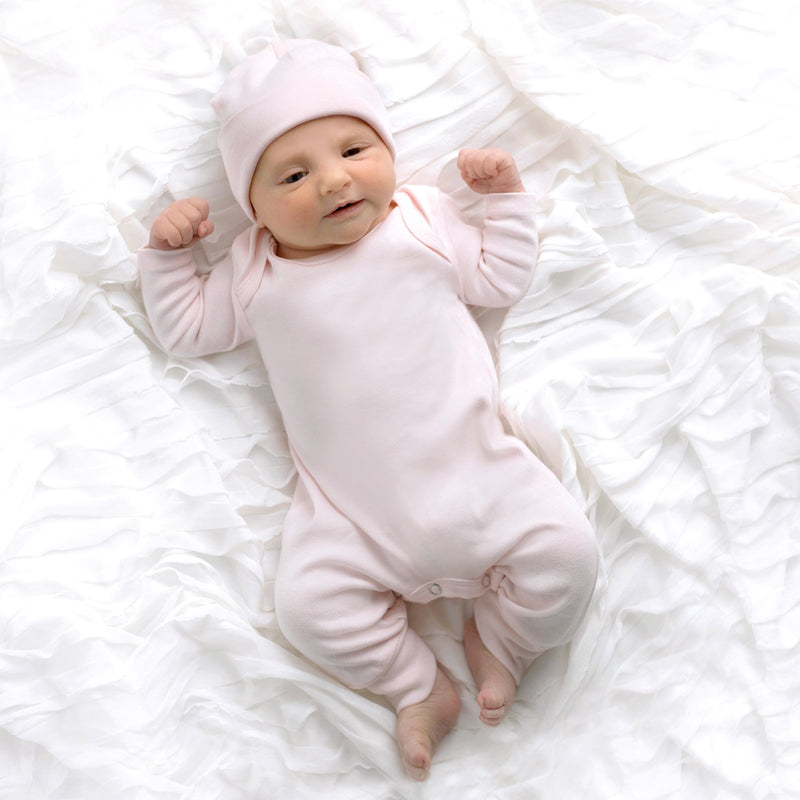 Tesa Babe Baby Unisex Gift Sets Set of 3 Blush Rompers