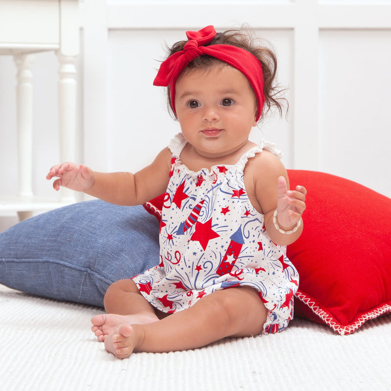 Tesa Babe Base Product 4th of July Swing Top & Bloomers Set