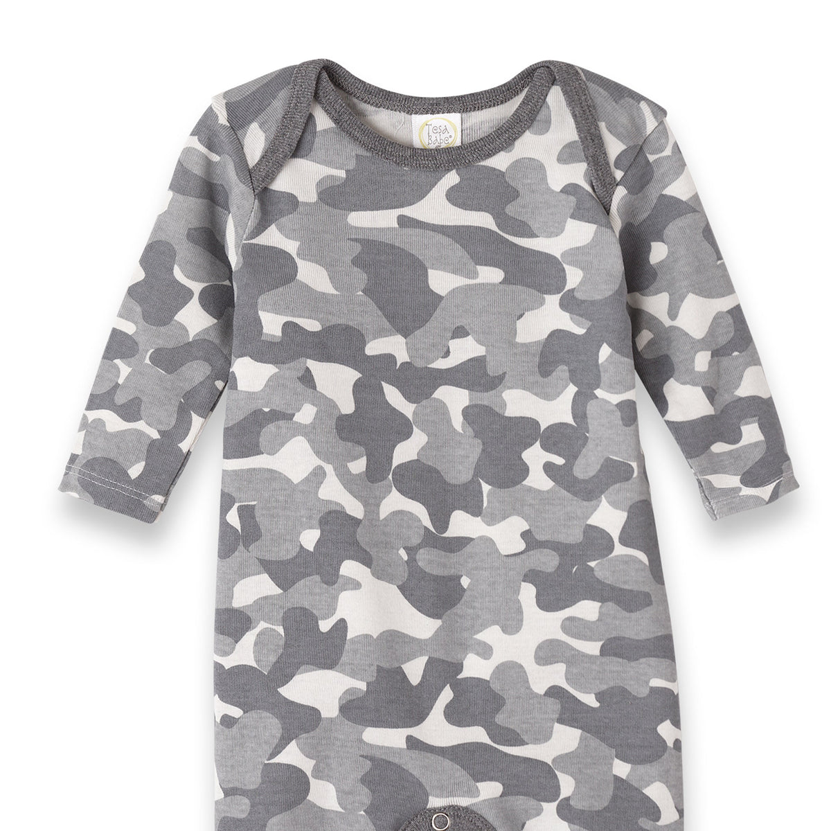 Tesa Babe Base Product Grey Camo Romper