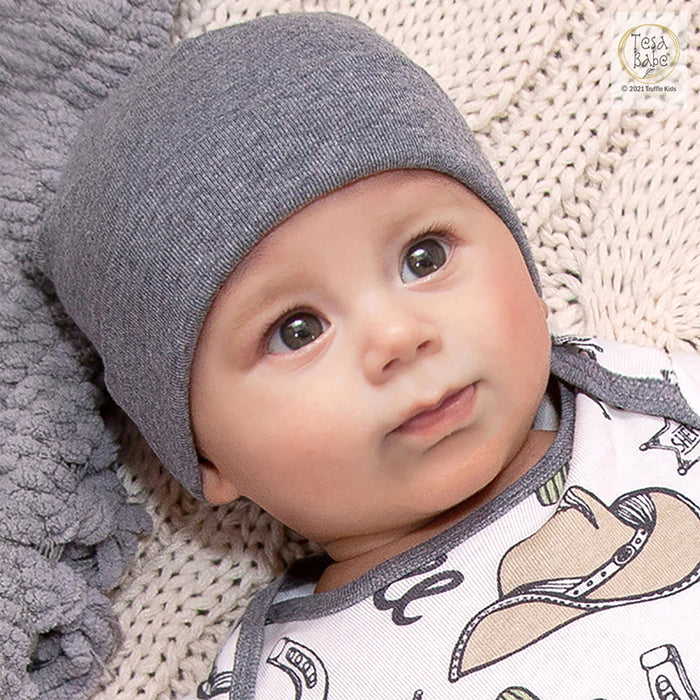 Tesa Babe Baby Accessories Baby Hat Heather Charcoal