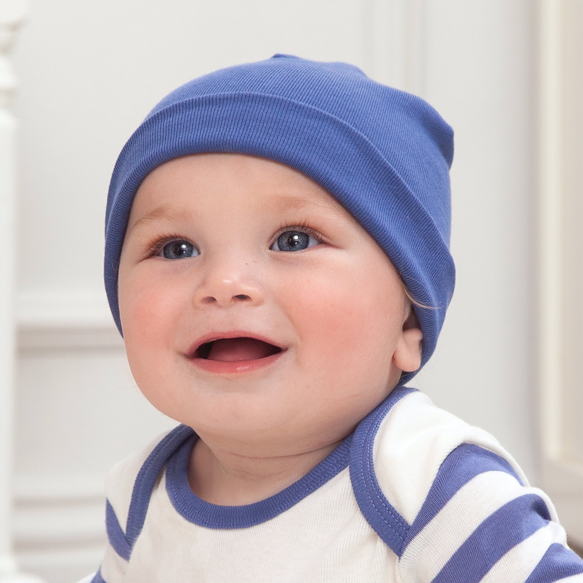 Navy baby hat online