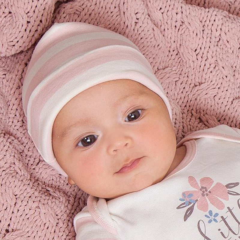 Tesa Babe Baby Accessories Baby Hat Pink Stripes