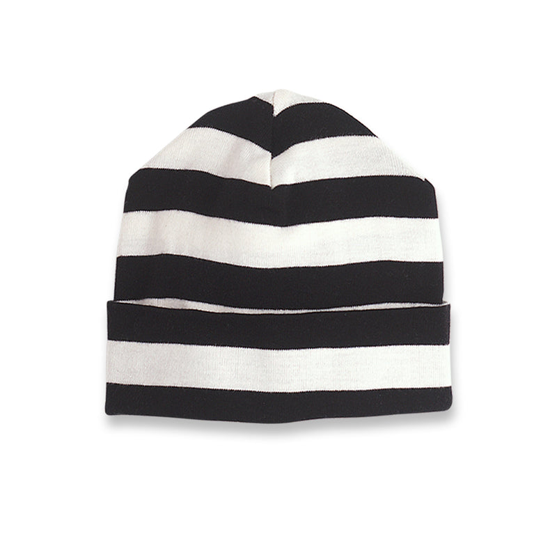 Tesa Babe Baby Accessories Baby Hat / Black Stripes / NB-3M Baby Hat w/Stripes