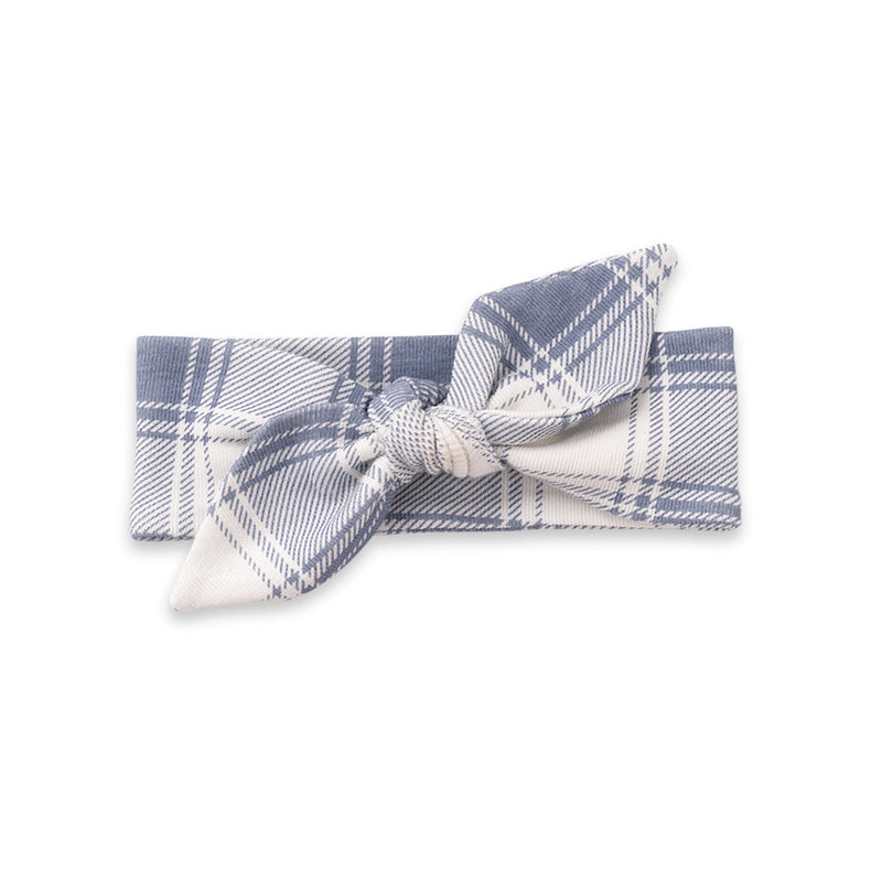 Tesa Babe Baby Accessories Headband / One Size Baby Headband Blue Plaid