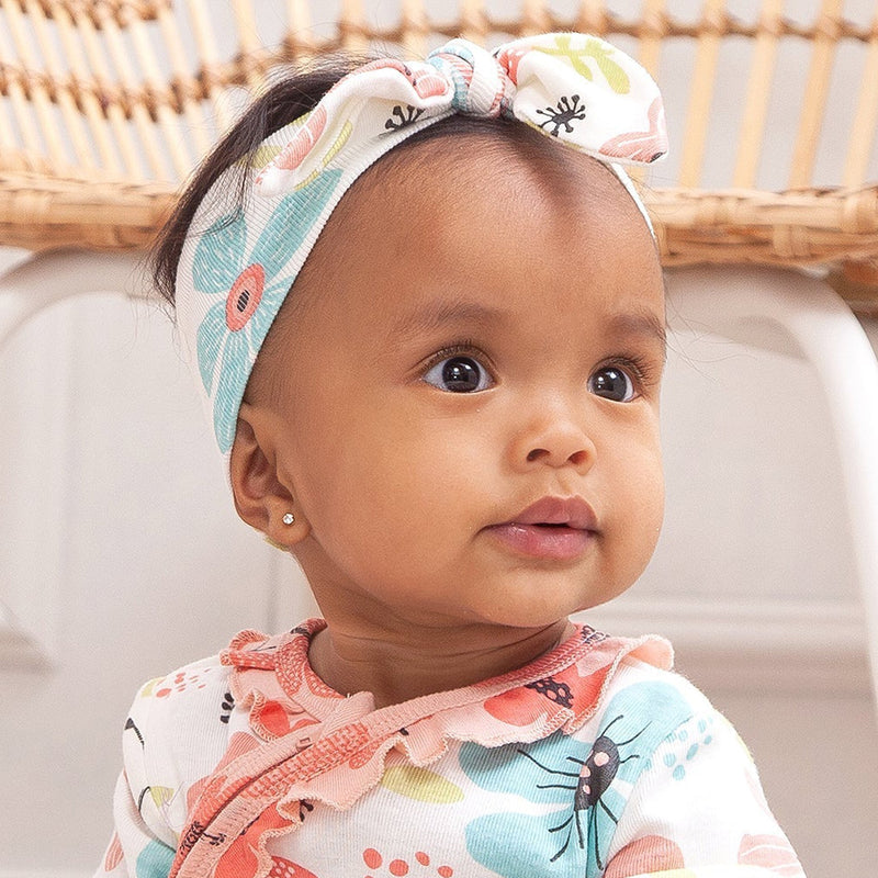 Tesa Babe Baby Accessories Headband / One Size Baby Headband Butterflies & Blooms