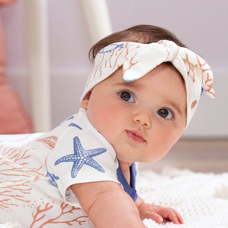 Tesa Babe Baby Accessories Headband / One Size Baby Headband Coral Reef