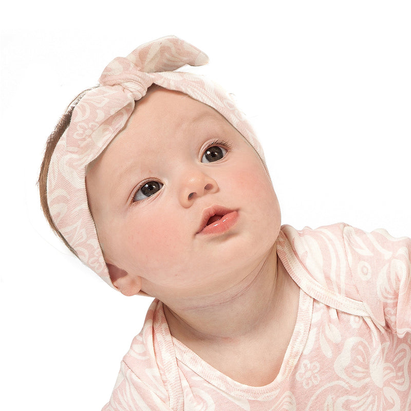 Tesa Babe Baby Accessories Headband / One Size Baby Headband Pink Floral Bouquet
