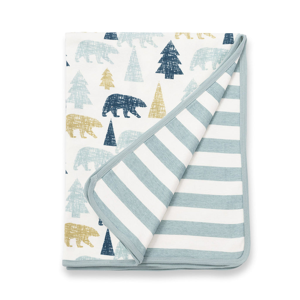 Tesa Babe Baby Accessories Blanket / One Size Bear Woodland Stroller Blanket