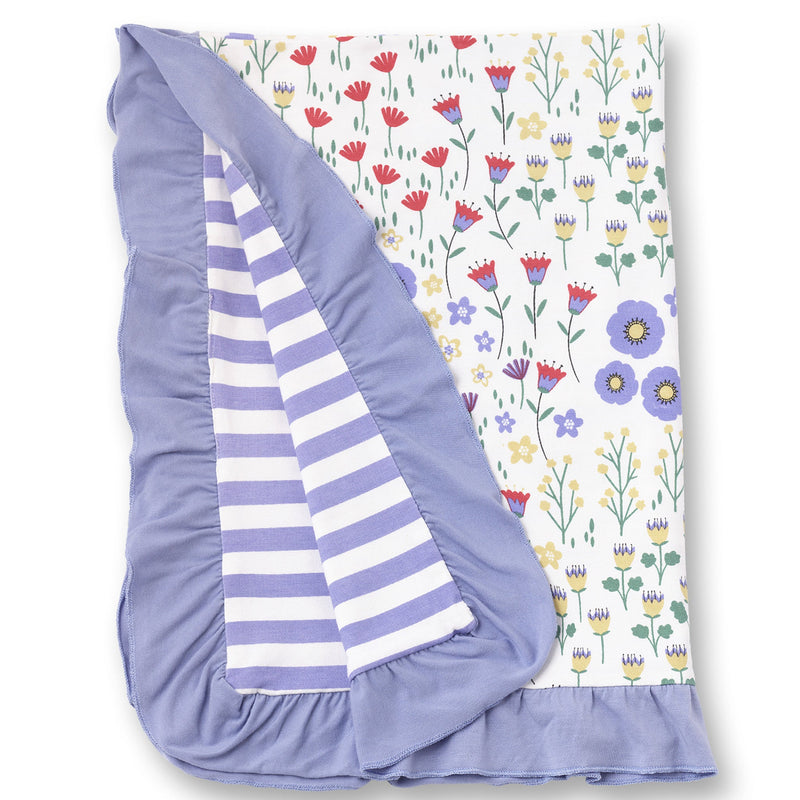 Tesa Babe Baby Accessories Blanket / One Size Pixie Garden Stroller Blanket