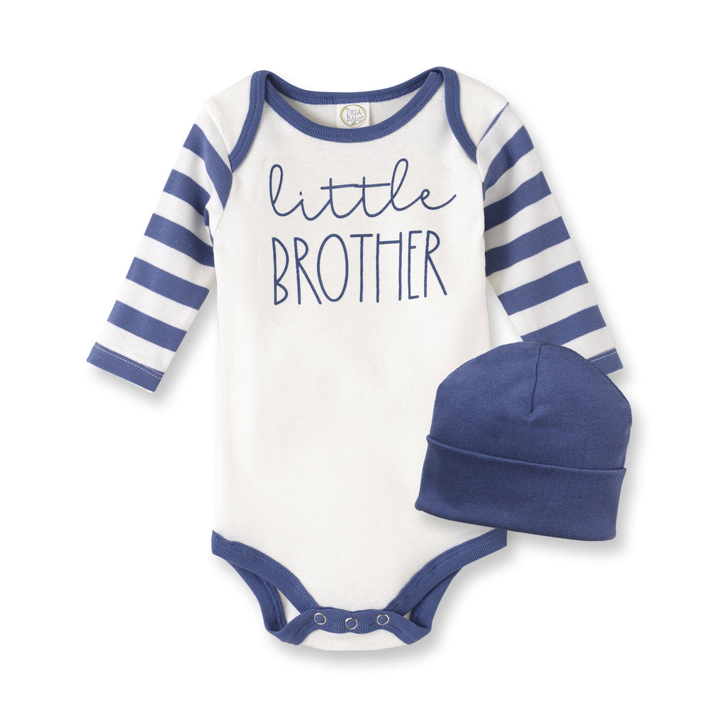 Tesa Babe Baby Bodysuits 2-Pc Little Brother Bodysuit