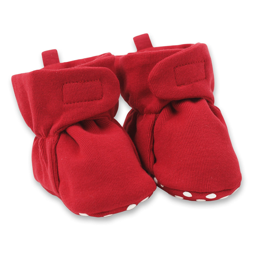Tesa Babe Baby Booties Booties / NB-3 months Red Baby Booties