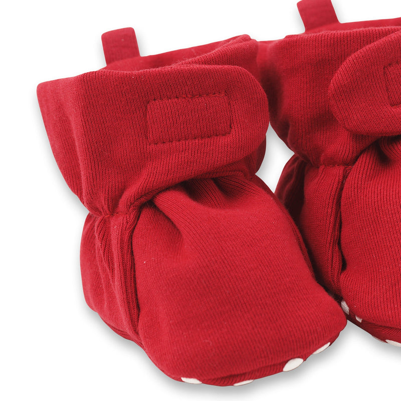 Tesa Babe Baby Booties Red Baby Booties