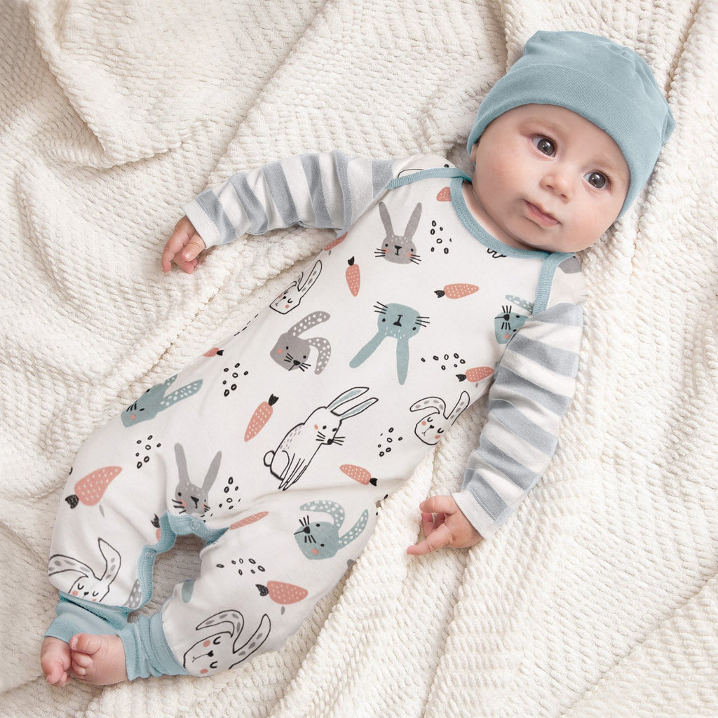 Tesa Babe Baby Boy Clothes Romper / Newborn Baby Boy Easter Bunny Romper