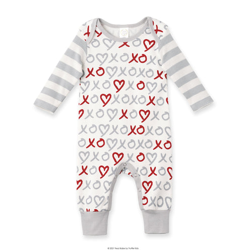 Hearts Girl's Bamboo Pajama Set