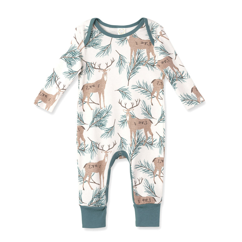 Tesa Babe Baby Boy Clothes Romper / Newborn Christmas Deer Pine Romper