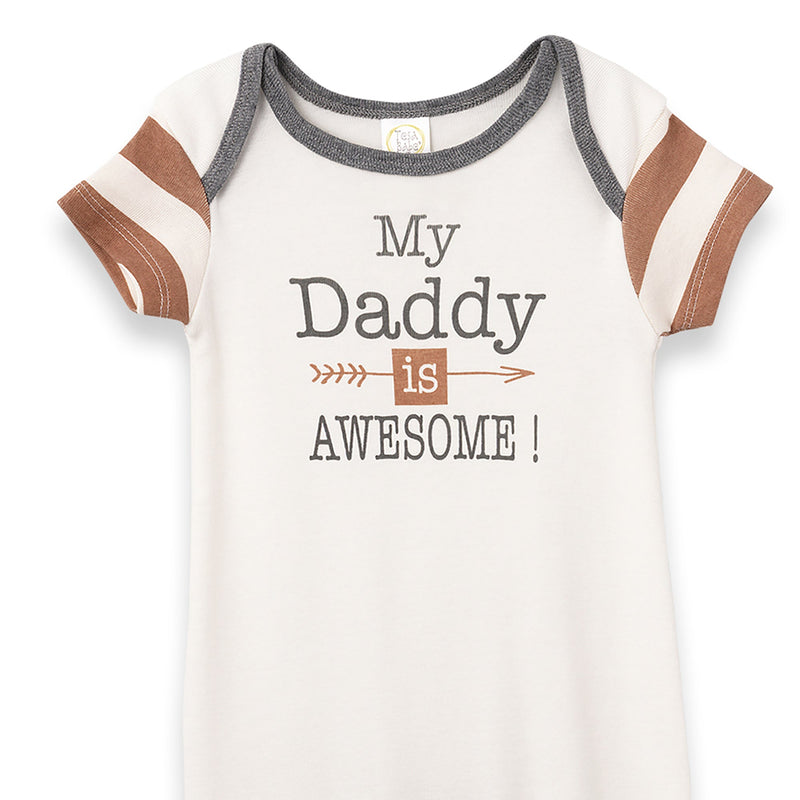 Tesa Babe Baby Boy Clothes My Daddy Is Awesome Romper