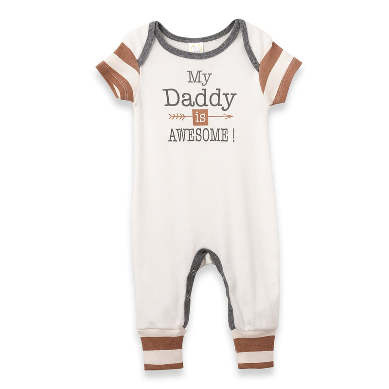 Tesa Babe Baby Boy Clothes Romper / Newborn My Daddy Is Awesome Romper