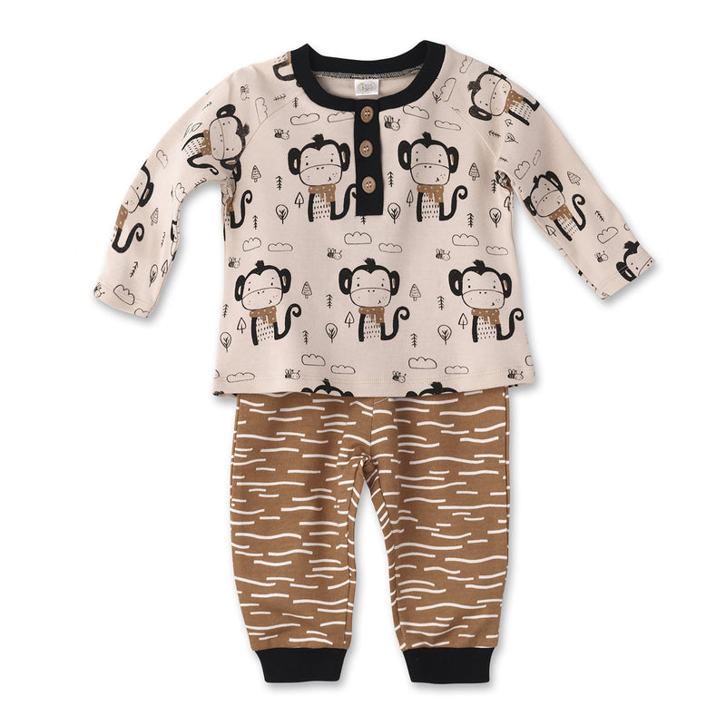 Tesa Babe Baby Boy Clothes SALE! Funky Monkey Top & Bottom