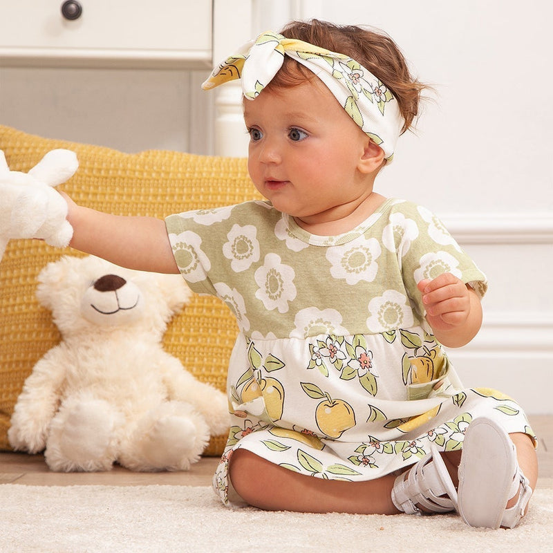 Tesa Babe Baby Girl Clothes Apple Blossoms Baby Girl Dress