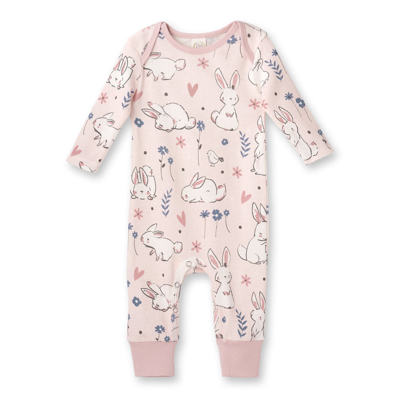 Tesa Babe Baby Girl Clothes Baby Girl Easter Bunny Pink Romper