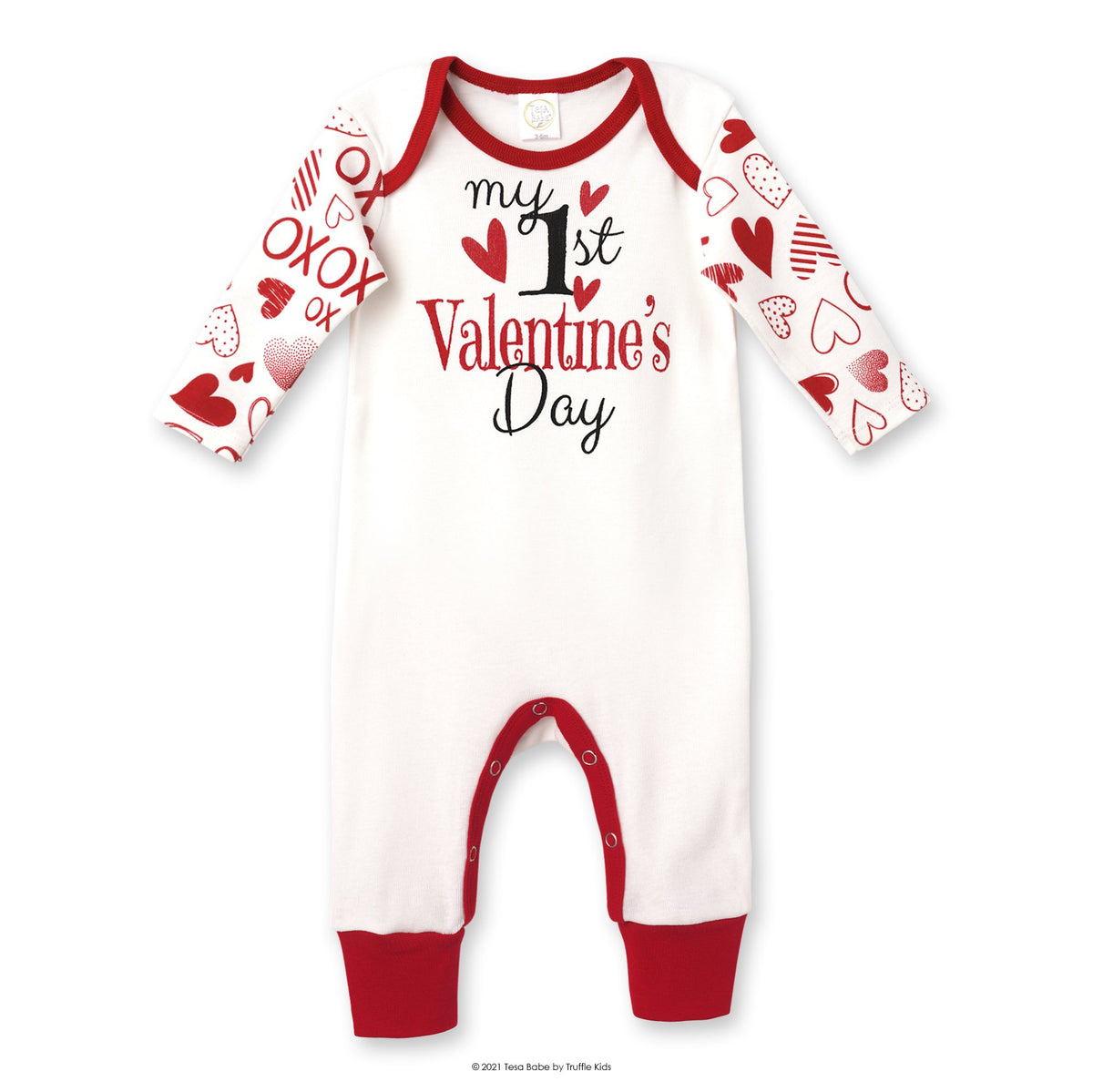 Tesa Babe Baby Girl Clothes Baby Girl My 1st Valentine Romper