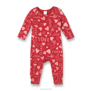 Tesa Babe Baby Girl Clothes Baby Girl Valentine Heart Love Romper