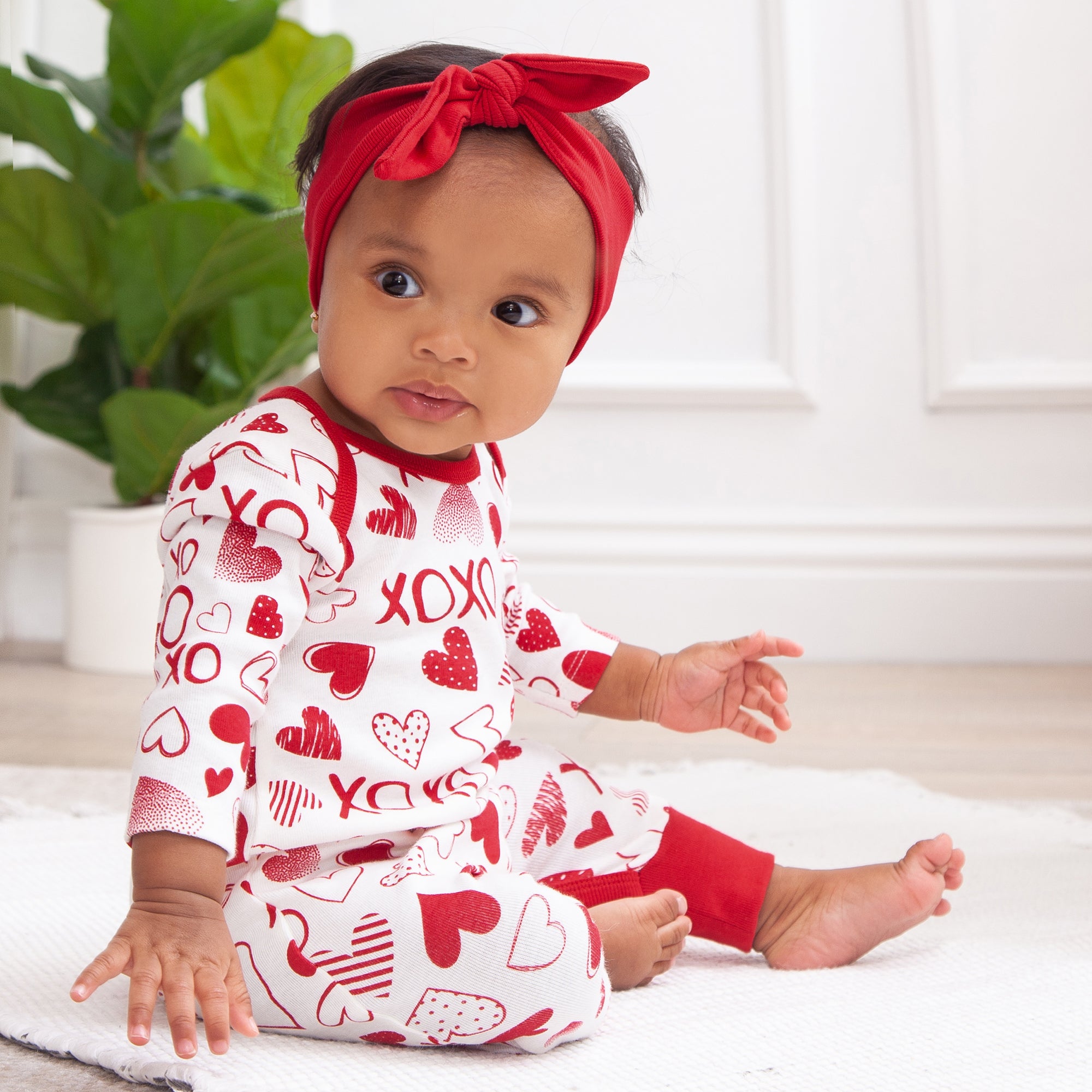 Heart shops romper baby