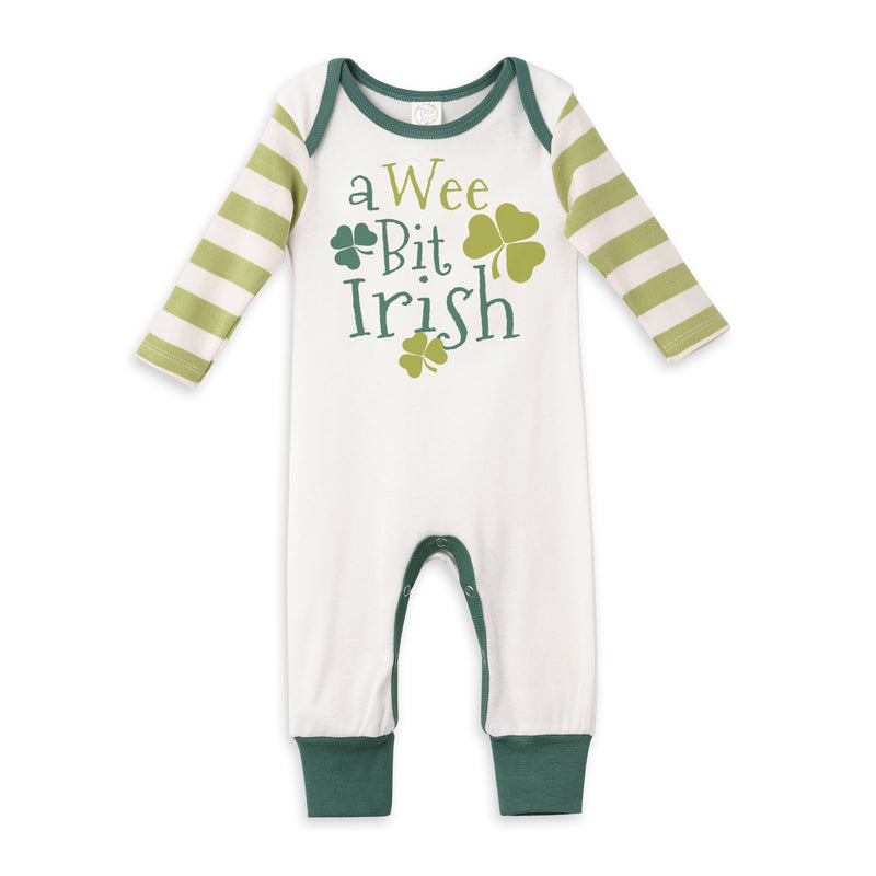 Tesa Babe Baby Girl Clothes Baby Girl "Wee Bit Irish" Romper