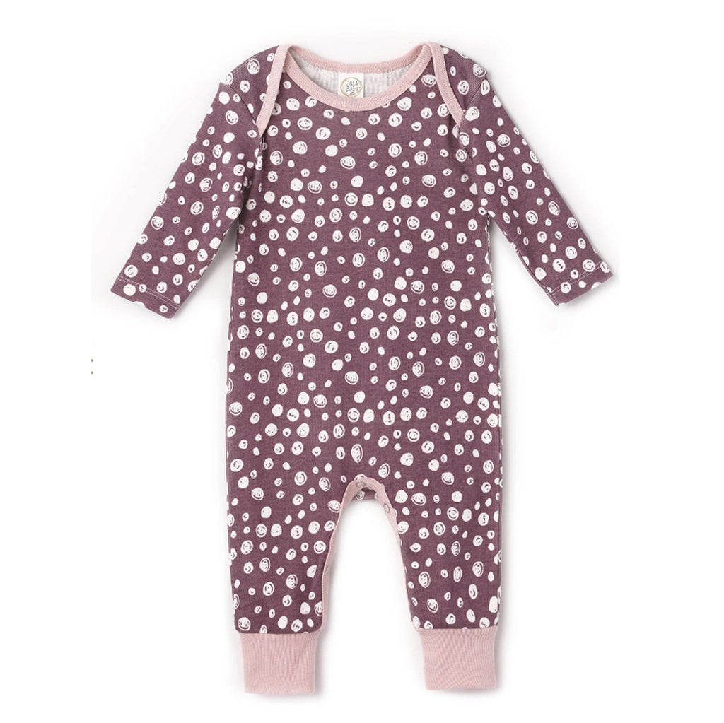 Tesa Babe Baby Girl Clothes Romper / NB Dizzy Dots Romper