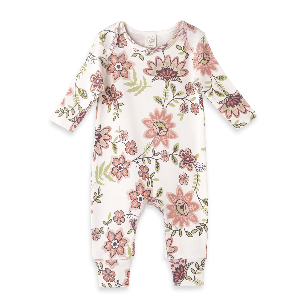 Tesa Babe Baby Girl Clothes Garden Brocade Romper