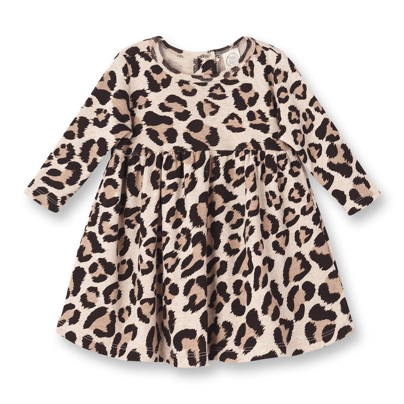 Tesa Babe Baby Girl Clothes Leopard Baby Girl Dress