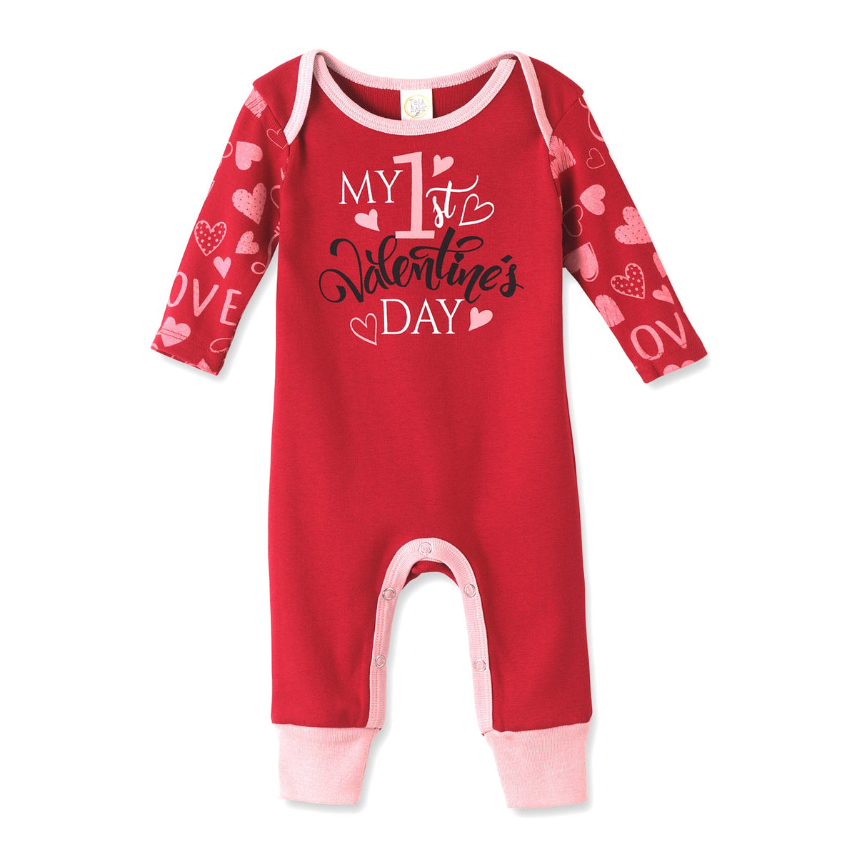 JiAmy Baby Meisjes Mijn 1e Valentijnsdag Outfit Pasgeboren 3-delige JiAmy Baby Meisjes Mijn 1e Valentijnsdag Outfit Pasgeboren 3-delige