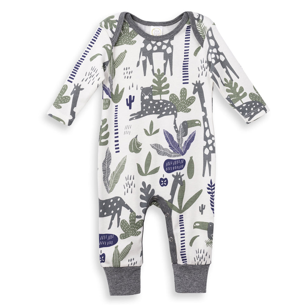 Tesa Babe Baby Girl Clothes Romper / NB Sale! Happy Jungle Romper