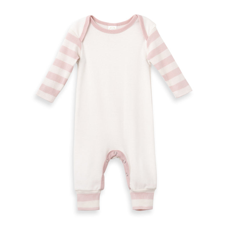 Tesa Babe Baby Girl Clothes Romper / Newborn Sale! Pink Stripe Sleeve Romper