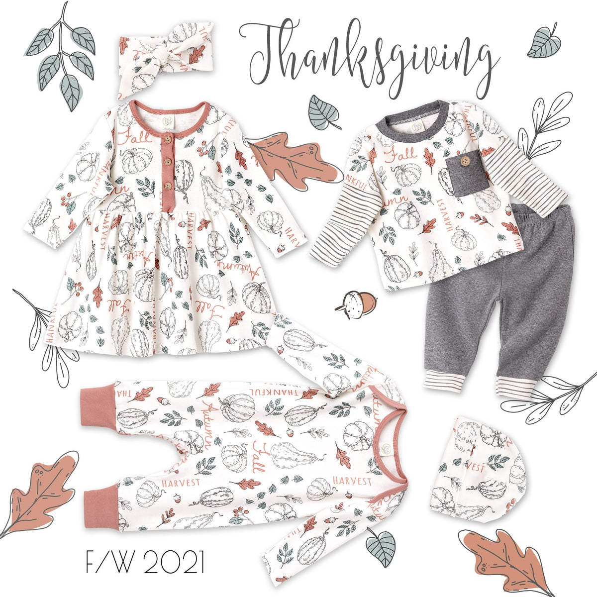 Tesa Babe Baby Girl Clothes Thanksgiving Harvest Baby Girl Dress