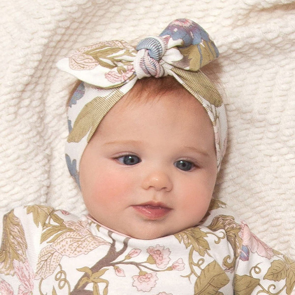 Floral best sale baby headbands