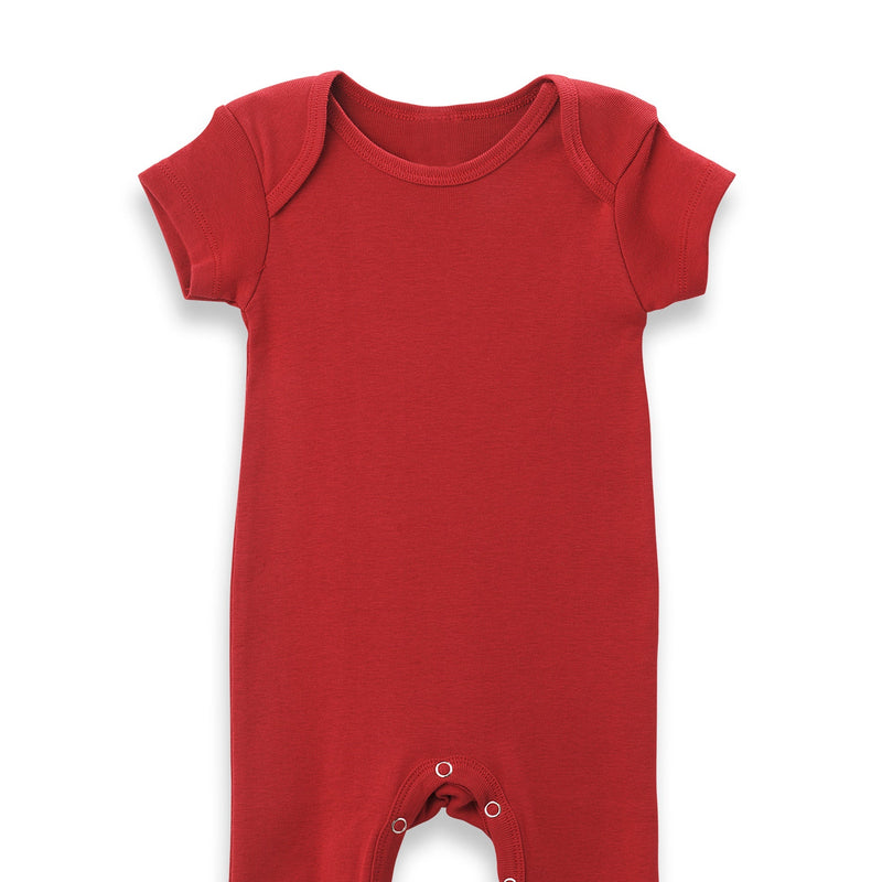 Tesa Babe Baby Unisex Clothes Cranberry Red Romper