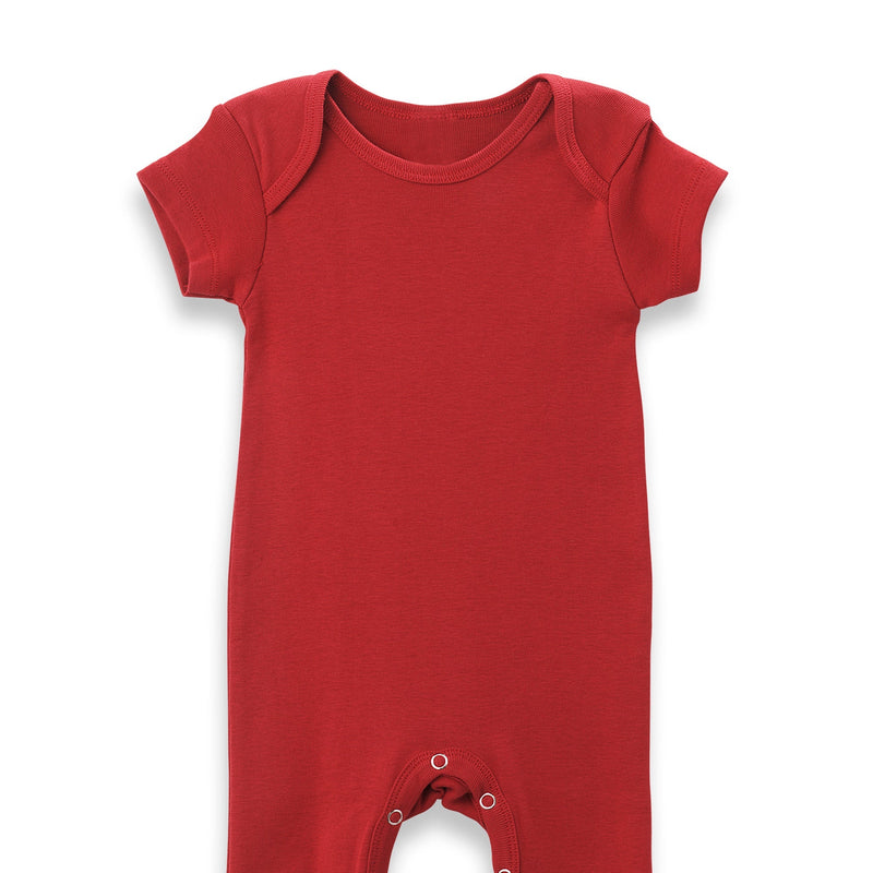 Tesa Babe Baby Unisex Clothes Cranberry Red Romper