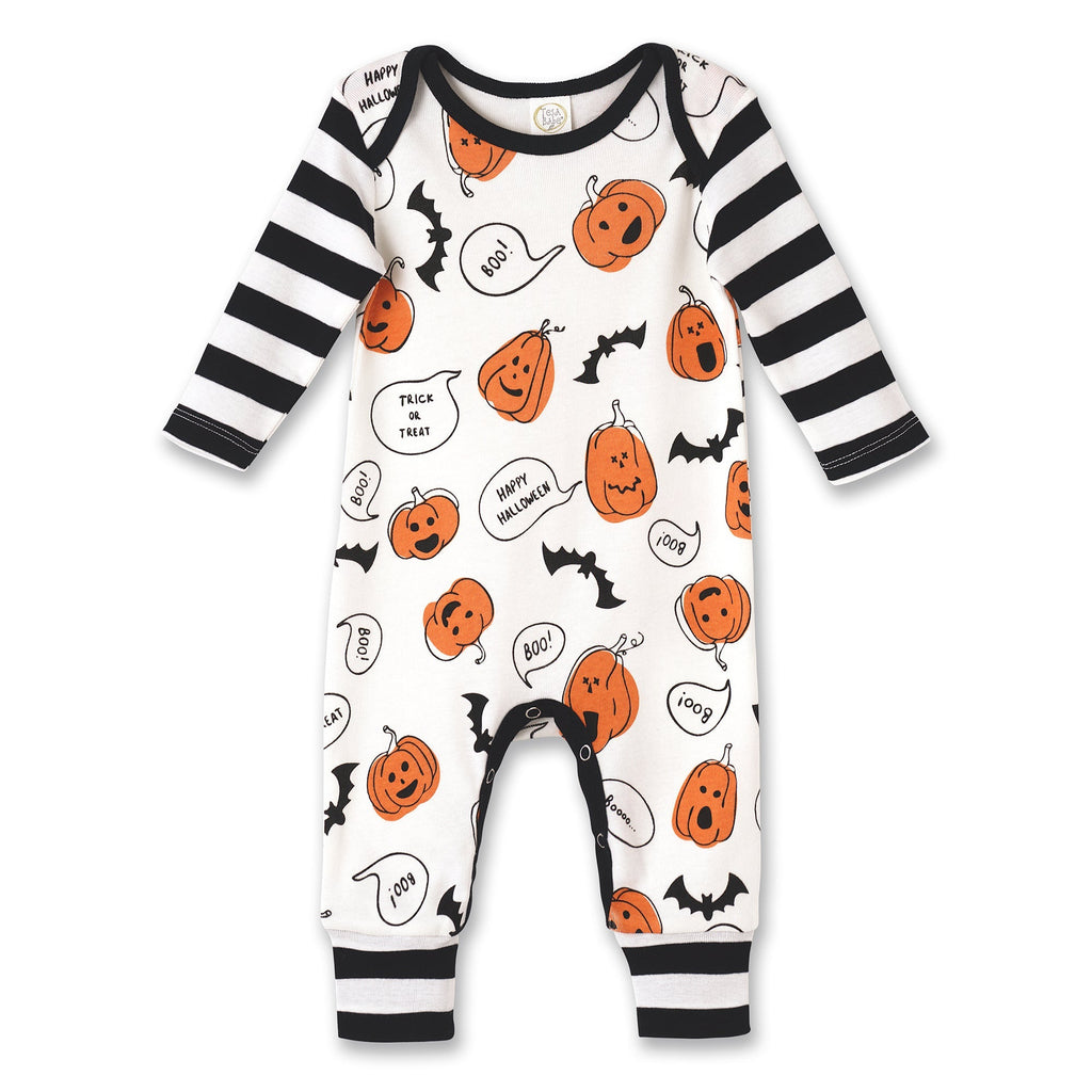 Tesa Babe Baby Unisex Clothes Halloween Pumpkin Boo Baby Romper