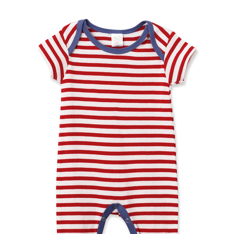 Tesa Babe Baby Unisex Clothes Red White & Blue Romper