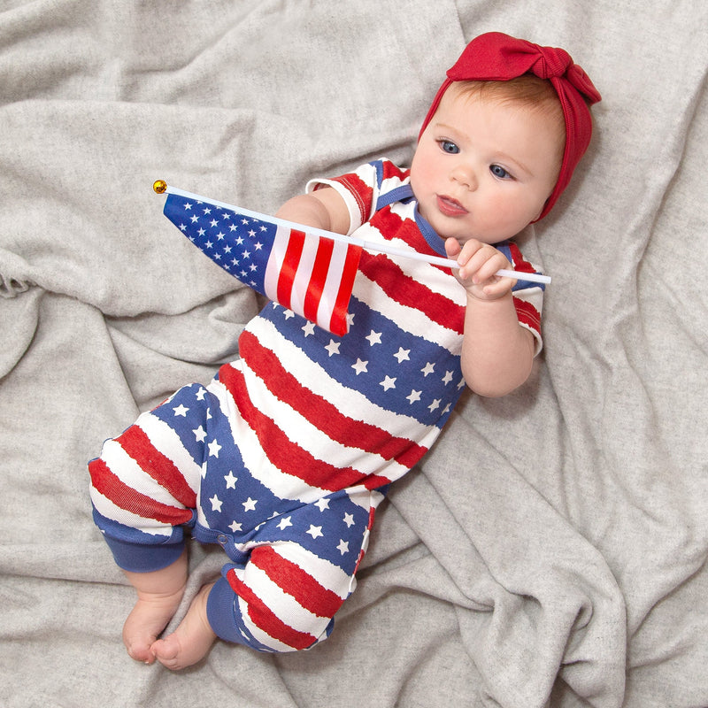 Tesa Babe Baby Unisex Clothes Stars & Stripes Romper