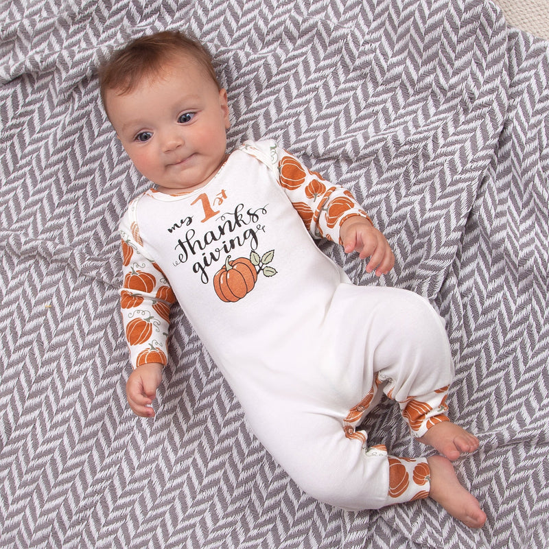 Tesa Babe Baby Unisex Clothes x My 1st Thanksgiving Romper